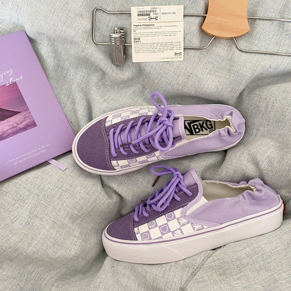 Ženske patike tipa papuče od tekstila sa aplikacijom