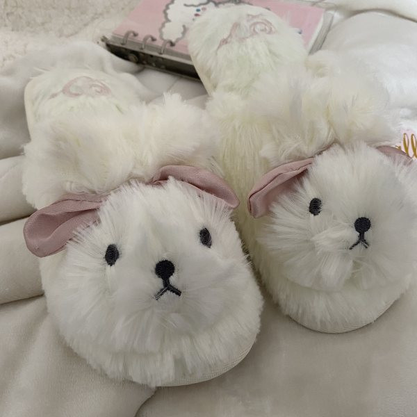 Pune papuče s 3D elementom