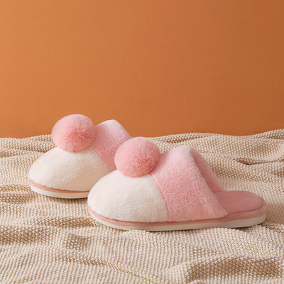 Γυναικείες παντόφλες με ζεστή φόδρα