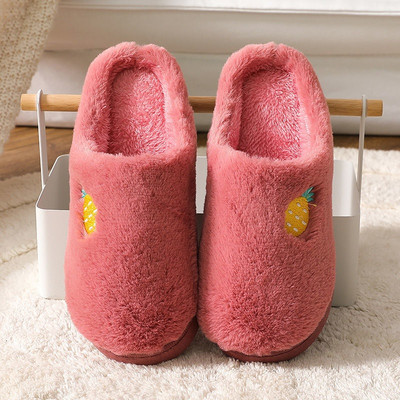 Γυναικείες παντόφλες με ζεστή φόδρα