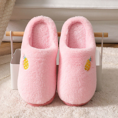 Γυναικείες παντόφλες με ζεστή φόδρα