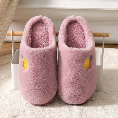 Γυναικείες παντόφλες με ζεστή φόδρα