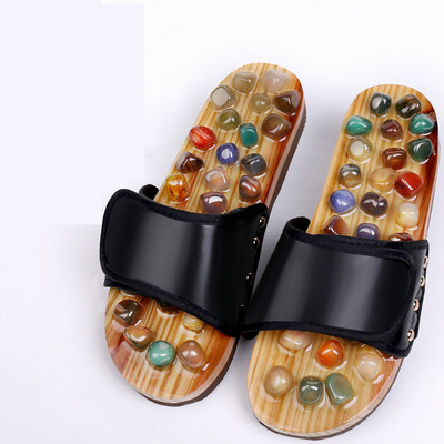 Ženske papuče sa kamenčićima na potplatu za masažu