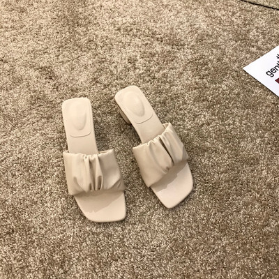 Moderne ženske papuče sa petom 3 cm