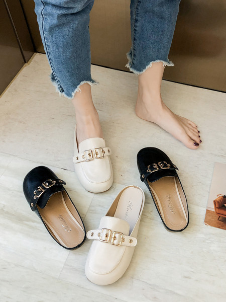 Novi model ženskih papuča od eko kože sa kopčom