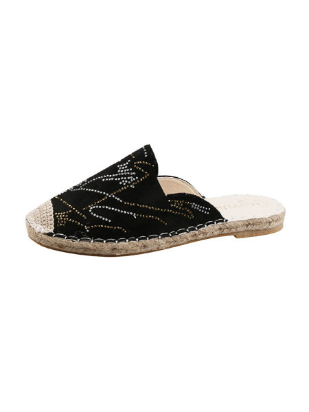 Παντόφλες casual κλειστές με επίπεδη σόλα