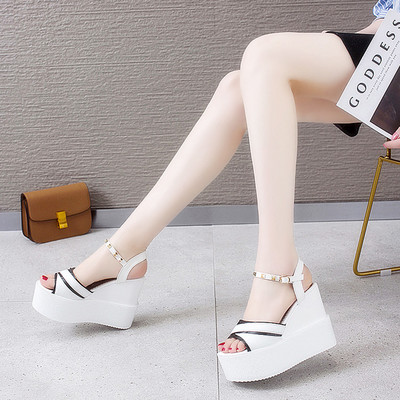 Šiuolaikinės moteriškos platforminės basutės – keli modeliai