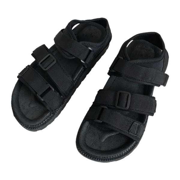 Ležerne ženske sandale s kopčom i ravnim potplatom