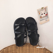 Ženske sandale sa remenčićima od eko kože