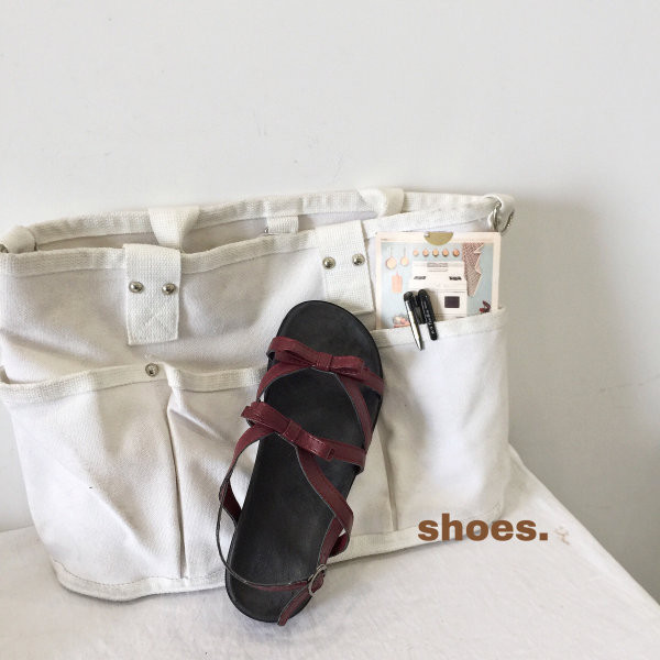 Ženske sandale sa remenčićima od eko kože