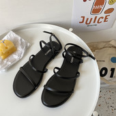 Ženske ležerne sandale s ravnim potplatom