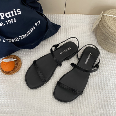 Ženske casual sandale od eko kože sa remenom