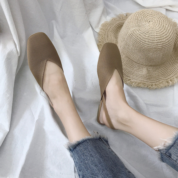 Novi model zatvorenih ženskih sandala - dvije boje