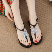 Ležerne sandale novi model sa ukrasnim kamenčićima