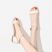 Moderne ženske kožne sandale u četiri boje