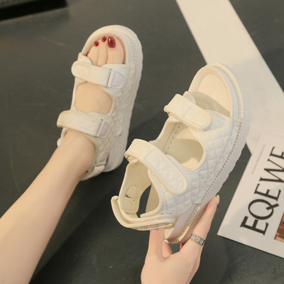 Ležerne ženske sandale sa zakrpama - dva modela