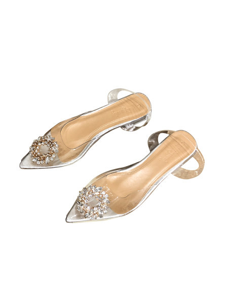 Novi model ženskih špic sandala sa kamenčićima