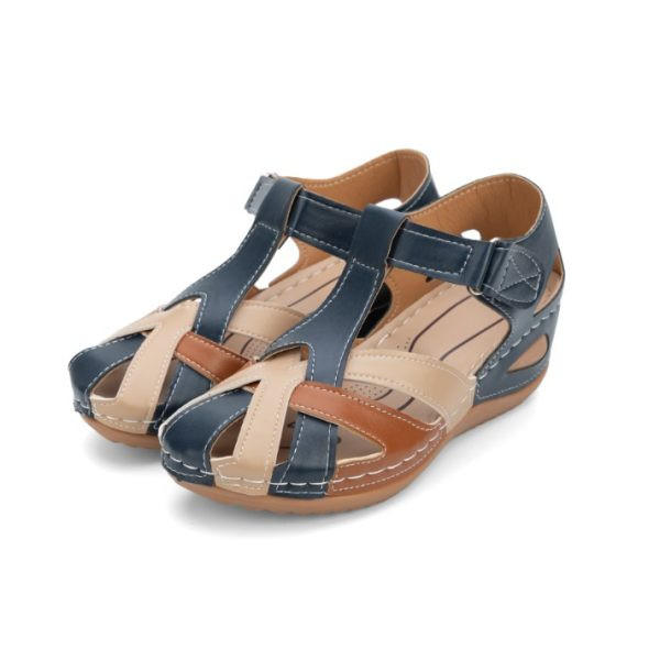 Naiste lameda tallaga nahast sandaalid