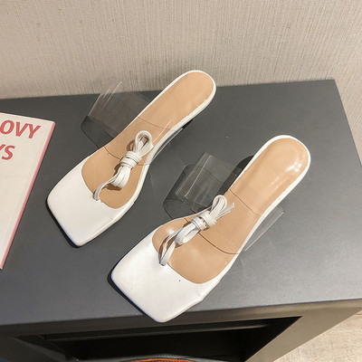 Ženske sandale sa vezicama i silikonskim remenom