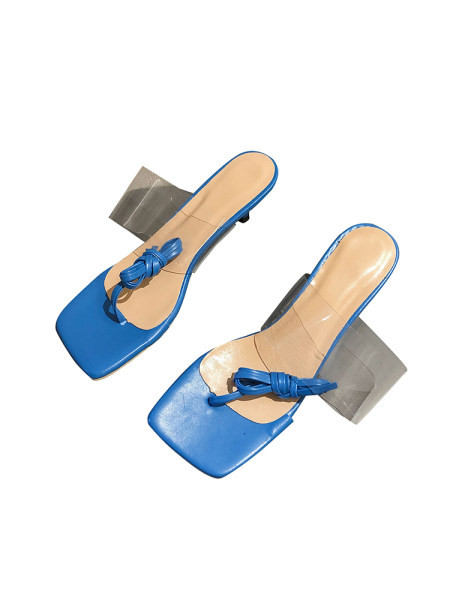 Ženske sandale sa vezicama i silikonskim remenom