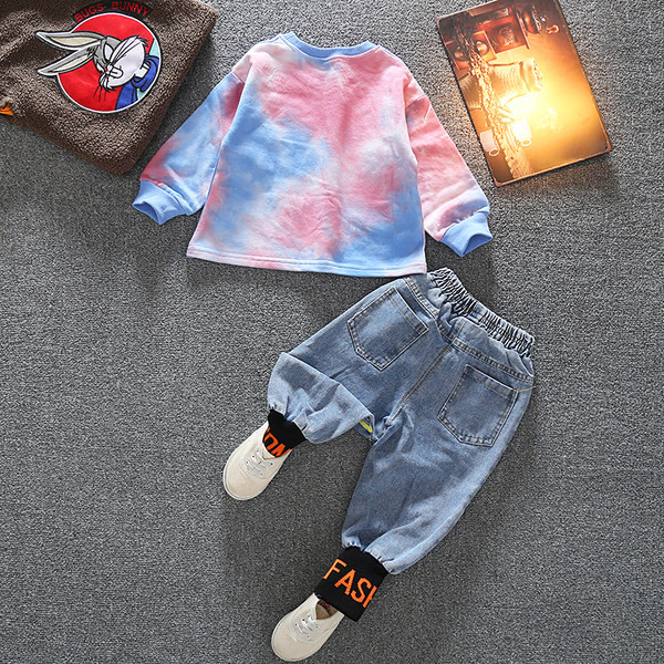 Dječji komplet za dječake - bluza i traperice