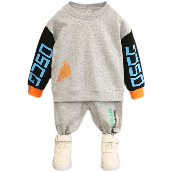 Sportinis vaikiškas palaidinės ir kelnių komplektas berniukams