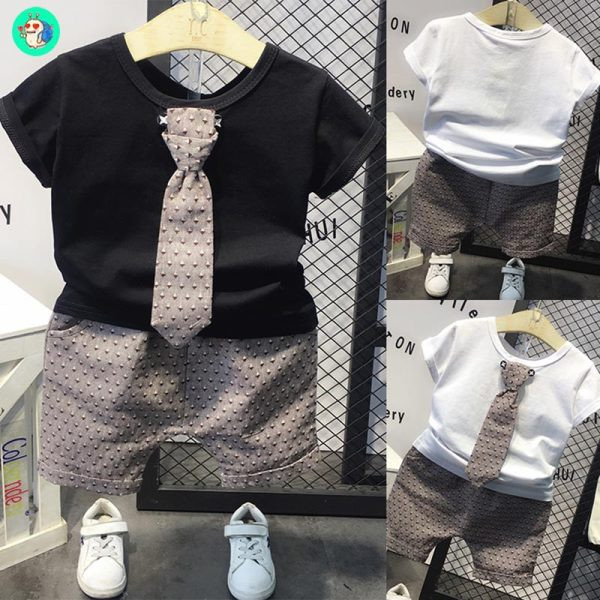 Dječji komplet majica i kratke hlače za dječake