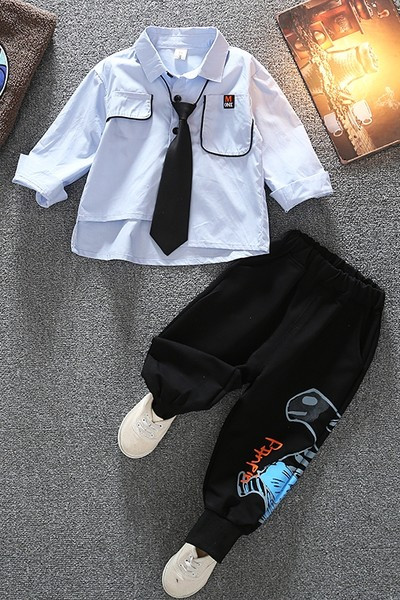 Dnevni dječji komplet iz dva dijela - majica i hlače