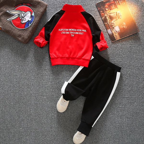 Dječji dnevni set s natpisima i patentnim zatvaračem