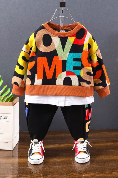 Sportlik-päevane lastekomplekt poistele kahes osas