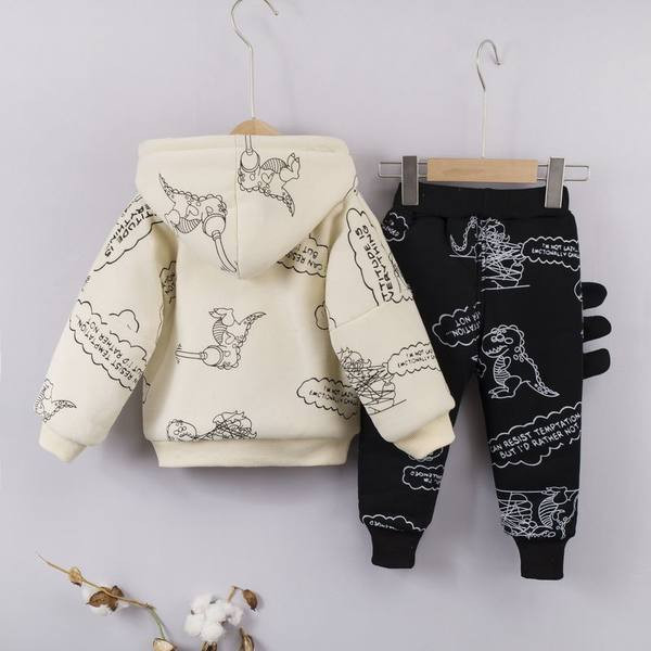 Moderan proljetno jesenski set za dječake sa šljokicama