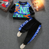 Šareni dječji set s natpisima za dječake