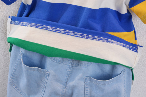 Dnevni dječji set za dječake iz dva dijela primjeren za ljeto