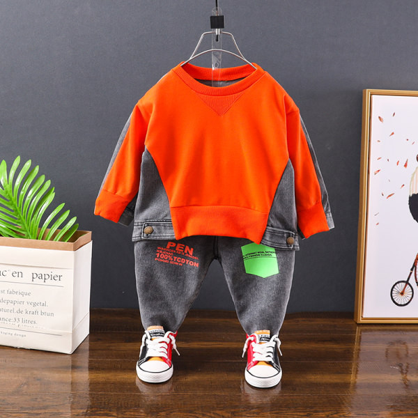 Dječji komplet bluza i traperice - za dječake