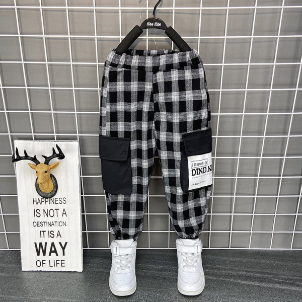 Dječji moderni komplet iz dva dijela u bijeloj i crnoj boji