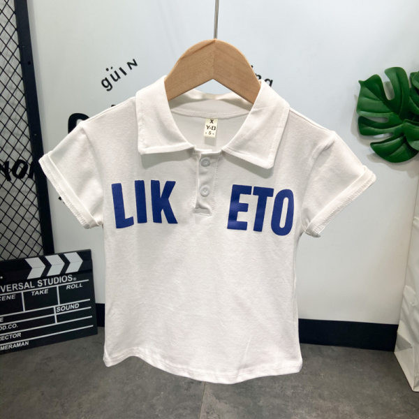 Casual σετ για αγόρια - μπλούζα με επιγραφές και σορτς