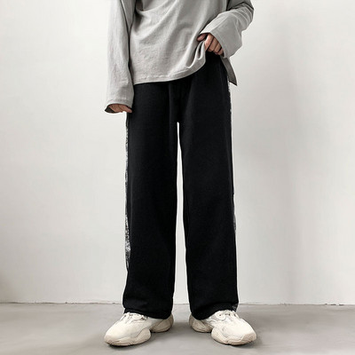 Ανδρικό μακρύ παντελόνι φαρδύ μοντέλο