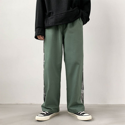 Ανδρικό μακρύ παντελόνι φαρδύ μοντέλο