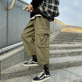 Ανδρικό καθημερινό παντελόνι με πλαϊνές τσέπες