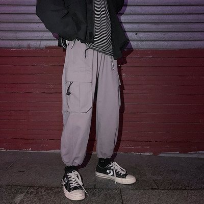 Ανδρικό καθημερινό παντελόνι με πλαϊνές τσέπες