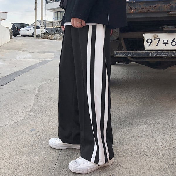 Ανδρικό καθημερινό παντελόνι - φαρδύ μοντέλο