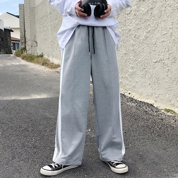 Ανδρικό καθημερινό παντελόνι - φαρδύ μοντέλο