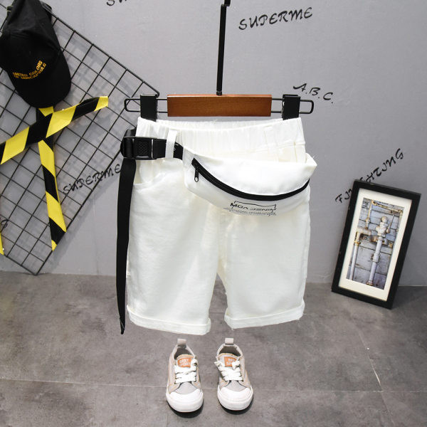 Παιδική μπλούζα για αγόρια με γιακά και σορτς