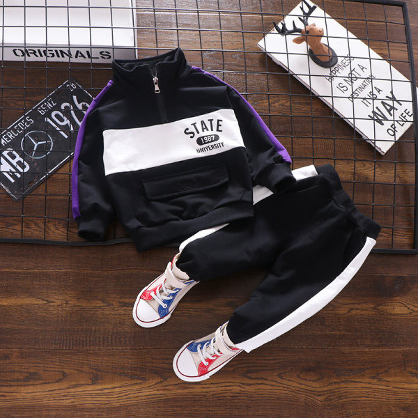 Καθημερινά παιδικά σετ με τσέπη και φούτερ - για αγόρια