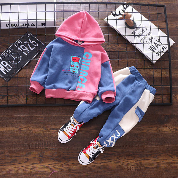 Sportski set majica s kapuljačom i hlače - za dječake i djevojčice