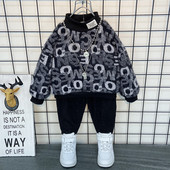 Παιδικό σετ σε μαύρο και άσπρο χρώμα