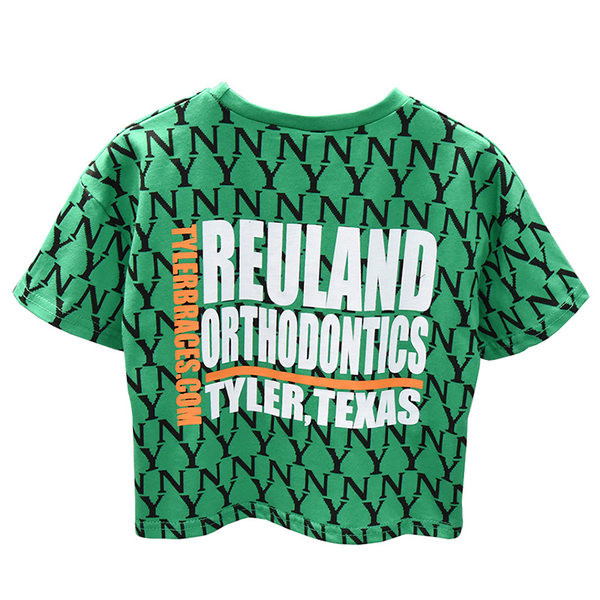 Μοντέρνο καλοκαιρινό σετ για αγόρια - μπλουζάκι με επιγραφές και παντελόνι με τσέπη