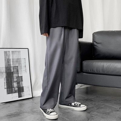 Ανδρικό παντελόνι απλό ίσιο μοντέλο