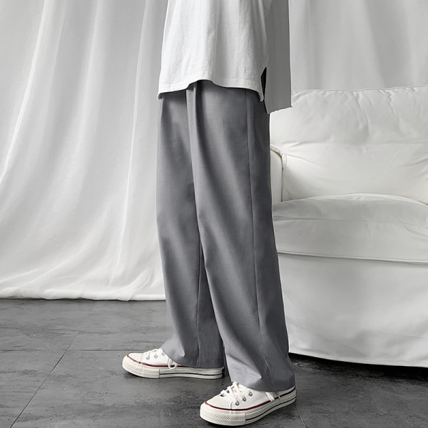 Ανδρικό παντελόνι απλό ίσιο μοντέλο