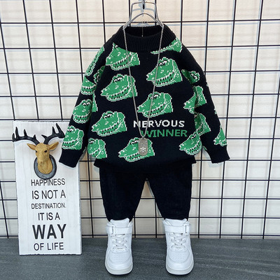 Novi model proljetnog dječjeg kompleta iz dva dijela za dječake